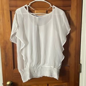 NWT Women’s sheer blouse with camisole